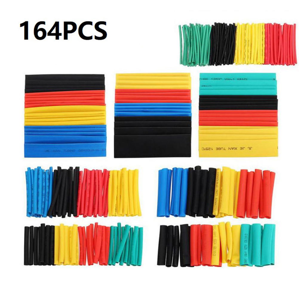 Sleeved Cable Kit - 164 шт., комплект термоусадочных трубок, термостойкие