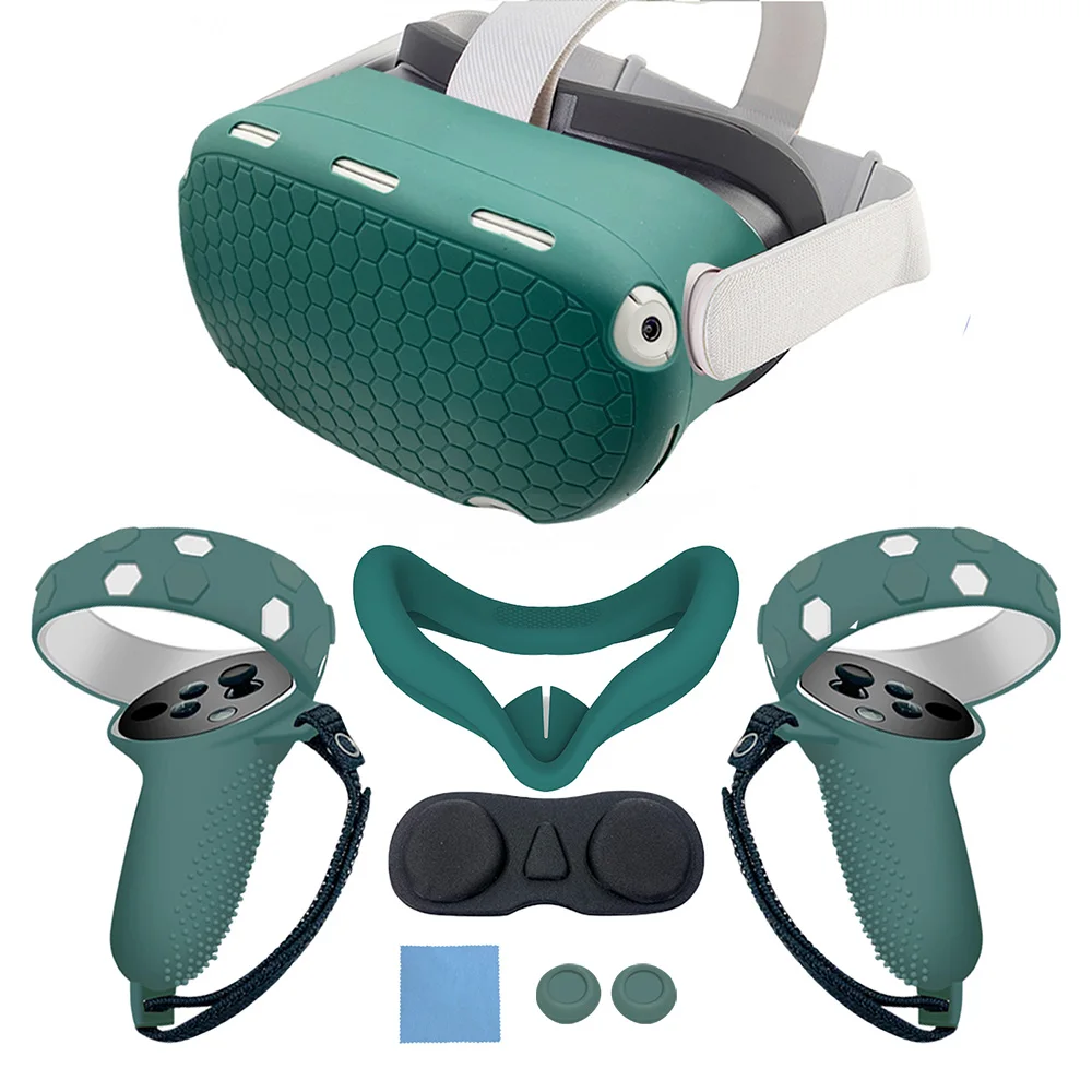 Gaming Headphone Accessories - Силиконовый защитный чехол-накладка для Oculus Quest