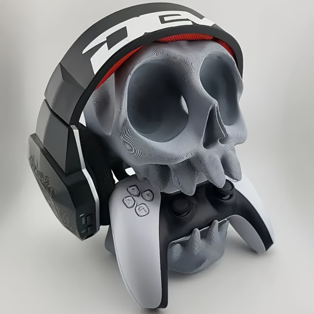 Gaming Headphone Accessories - Подставка для контроллера в форме черепа,