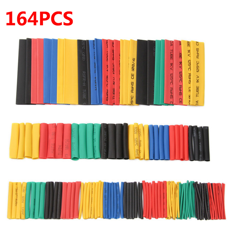 Sleeved Cable Kit - Набор термоусадочных трубок из полиолефина, 164