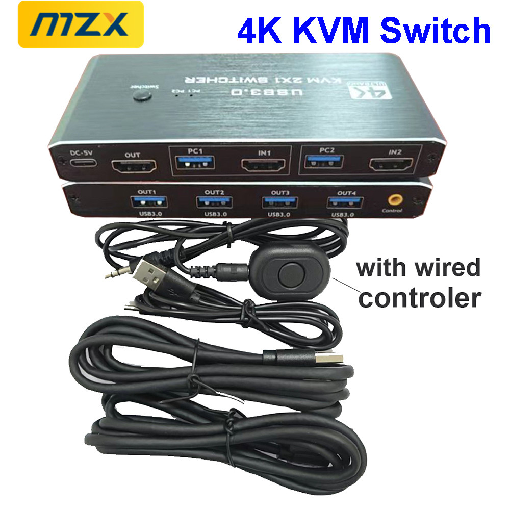 Gaming Equipment Accessories - KVM-переключатель 4K 60 Гц, USB 3.0
