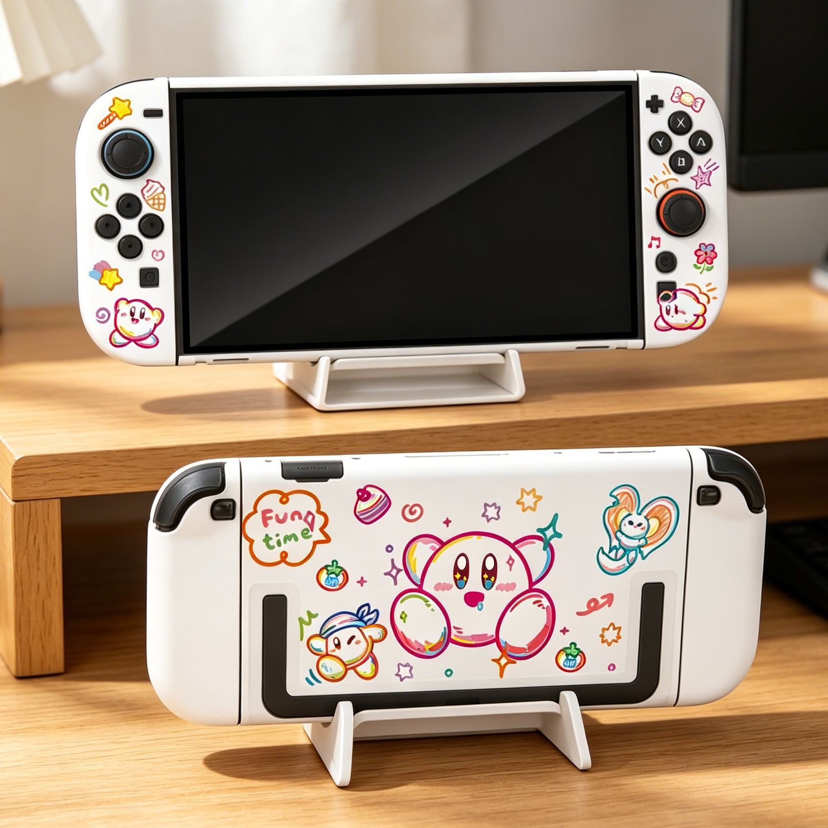 Gaming Accessories Japan - Защитный жесткий чехол Kirby для Switch