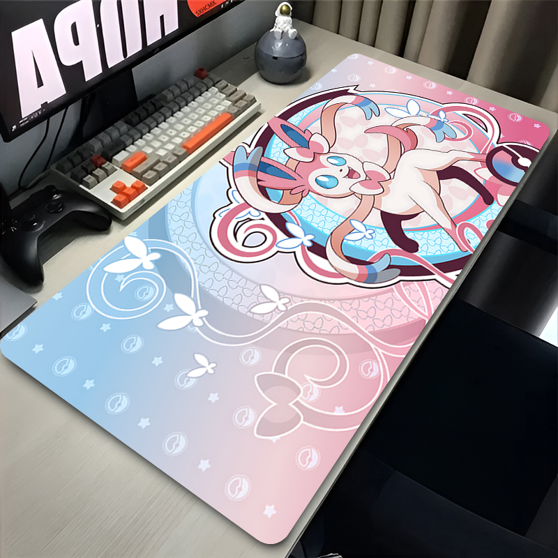 Gaming Accessories Girls - Большой розовый милый коврик для мыши