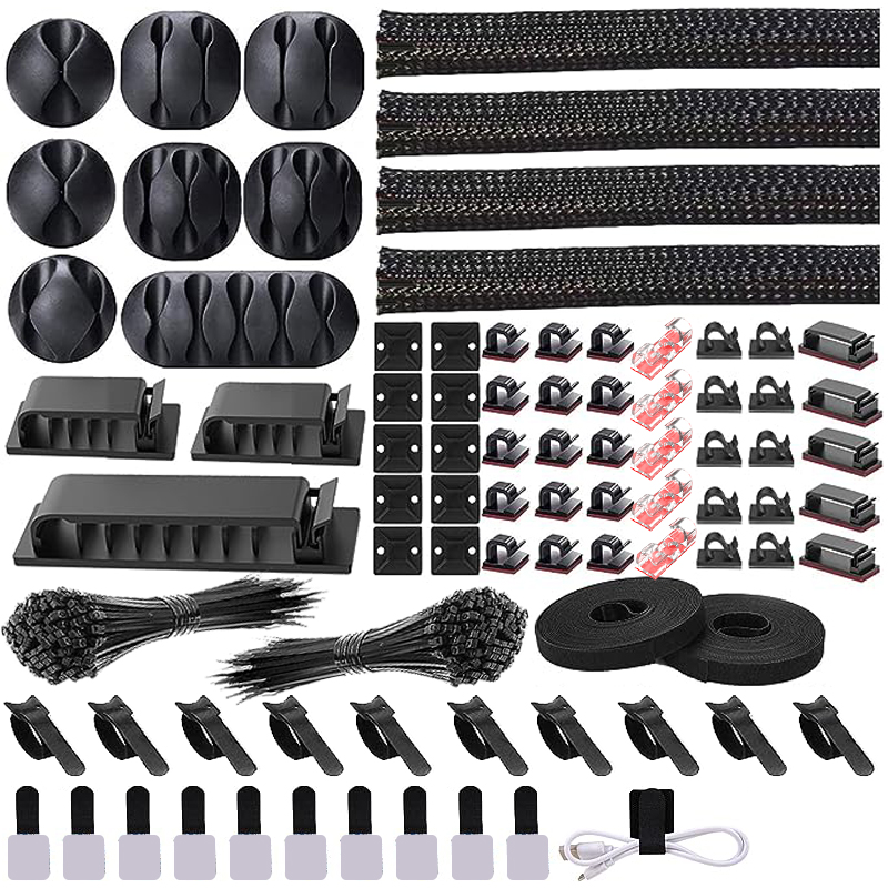 Sleeved Cable Kit - 282/352/367 шт. комплект для управления органайзером