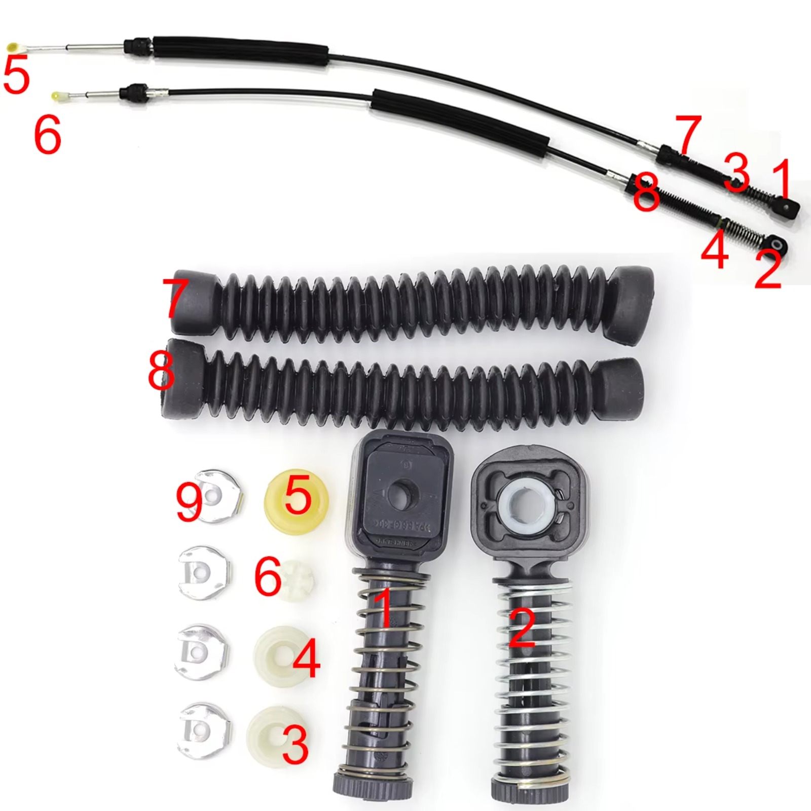 Ручной рычаг переключения пере – обзор и цена Sleeved Cable Kit