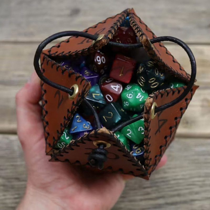 Кожаный мешочек для кубиков D2 – обзор и цена Gaming Accessories Ideas