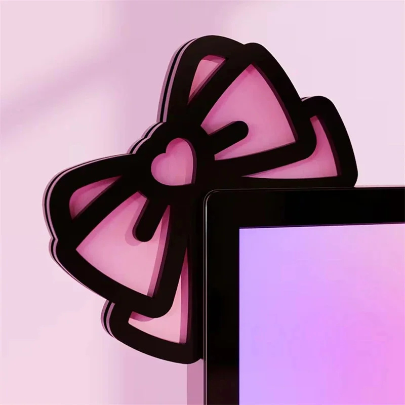Kawaii розовый акриловый бант  – обзор и цена Gaming Accessories Monitor