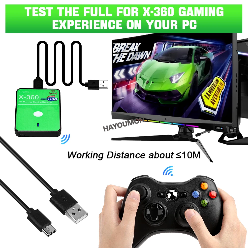 Беспроводной игровой приемник, – обзор и цена Play Gaming Accessories Xbox Controller